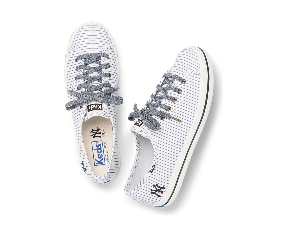 Keds Sneakers White - Kickstart MLB® - Womens MFXVGE-485